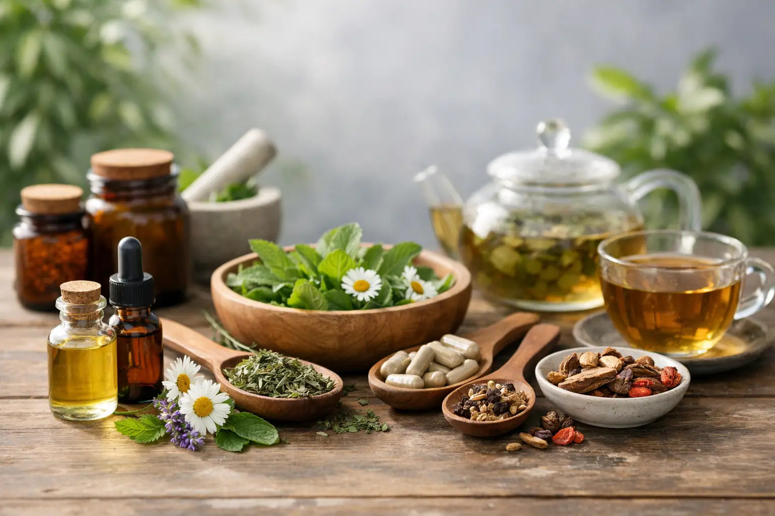 Organic Herbal Medicine for Everyday Vitality