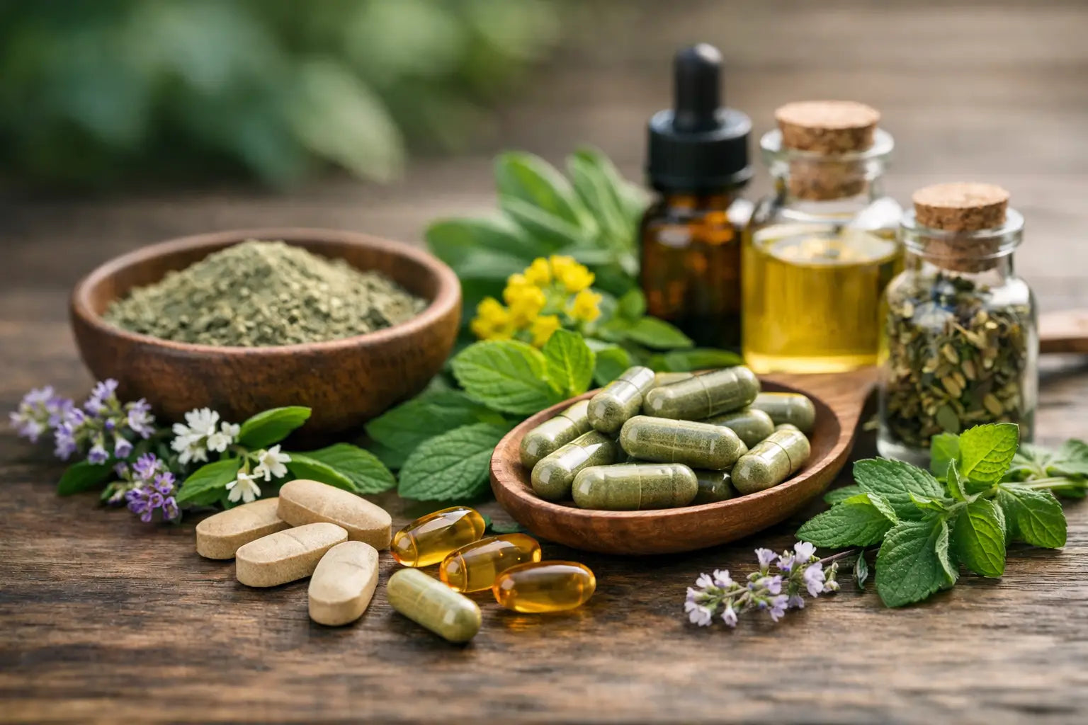 What Are Organic Herbal Supplements?