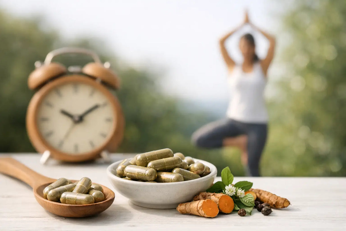 When to Take Herbal Capsules for Better Balance