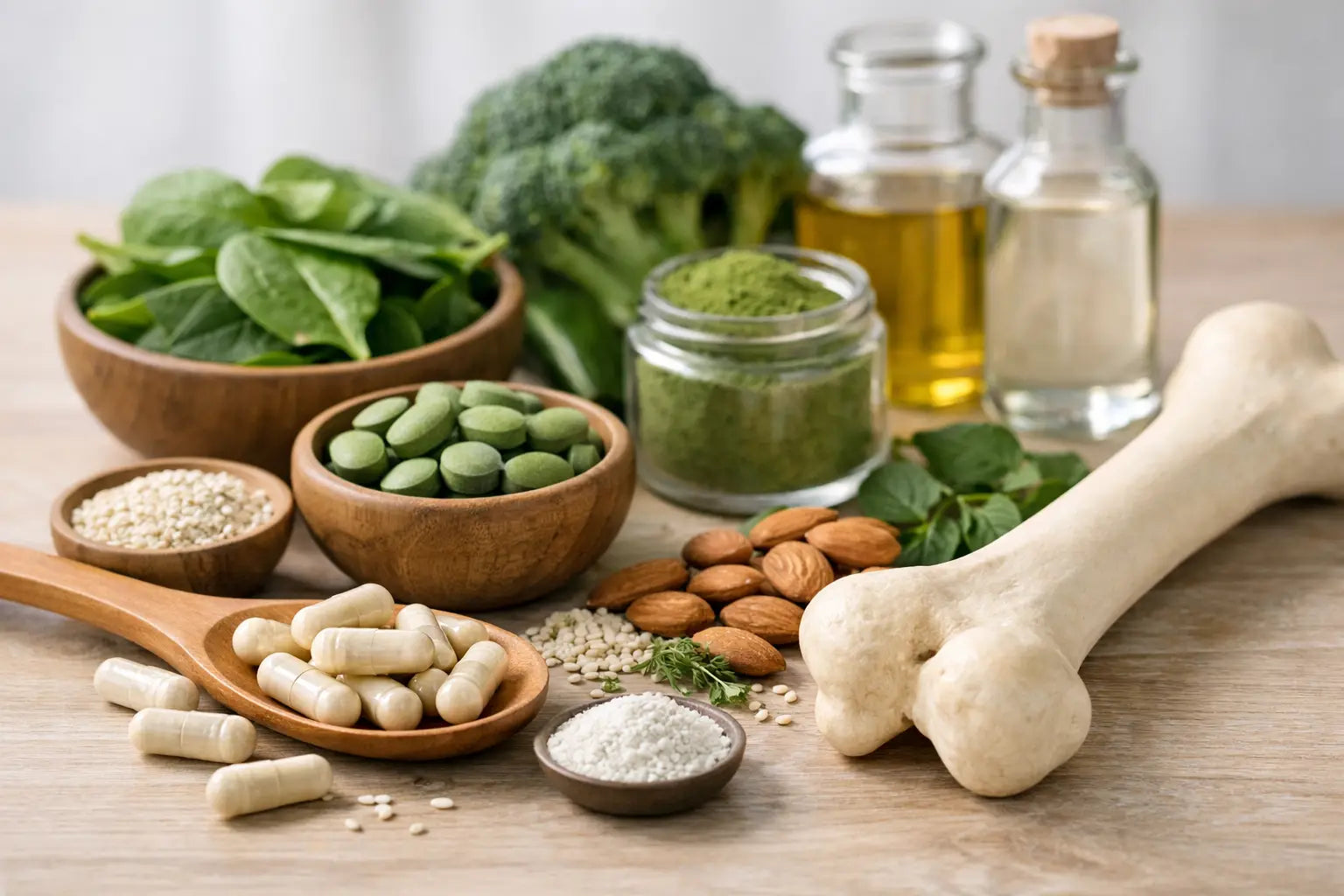 Plant Based Supplements for Bones