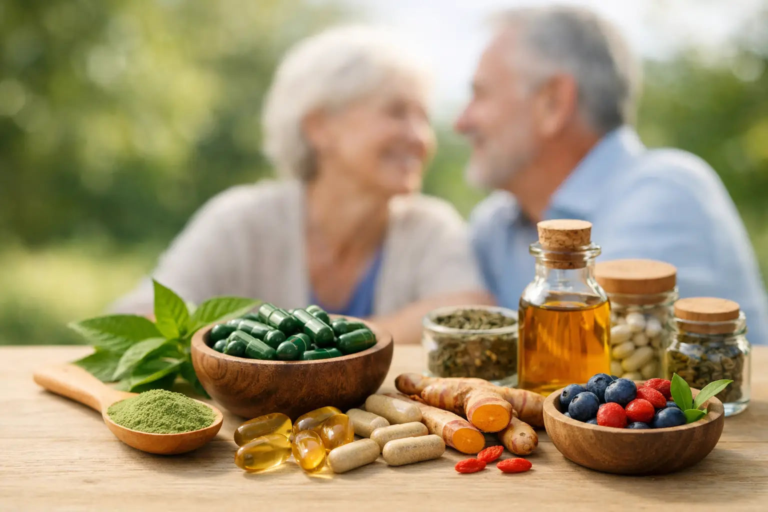 Organic Supplements for Healthy Ageing