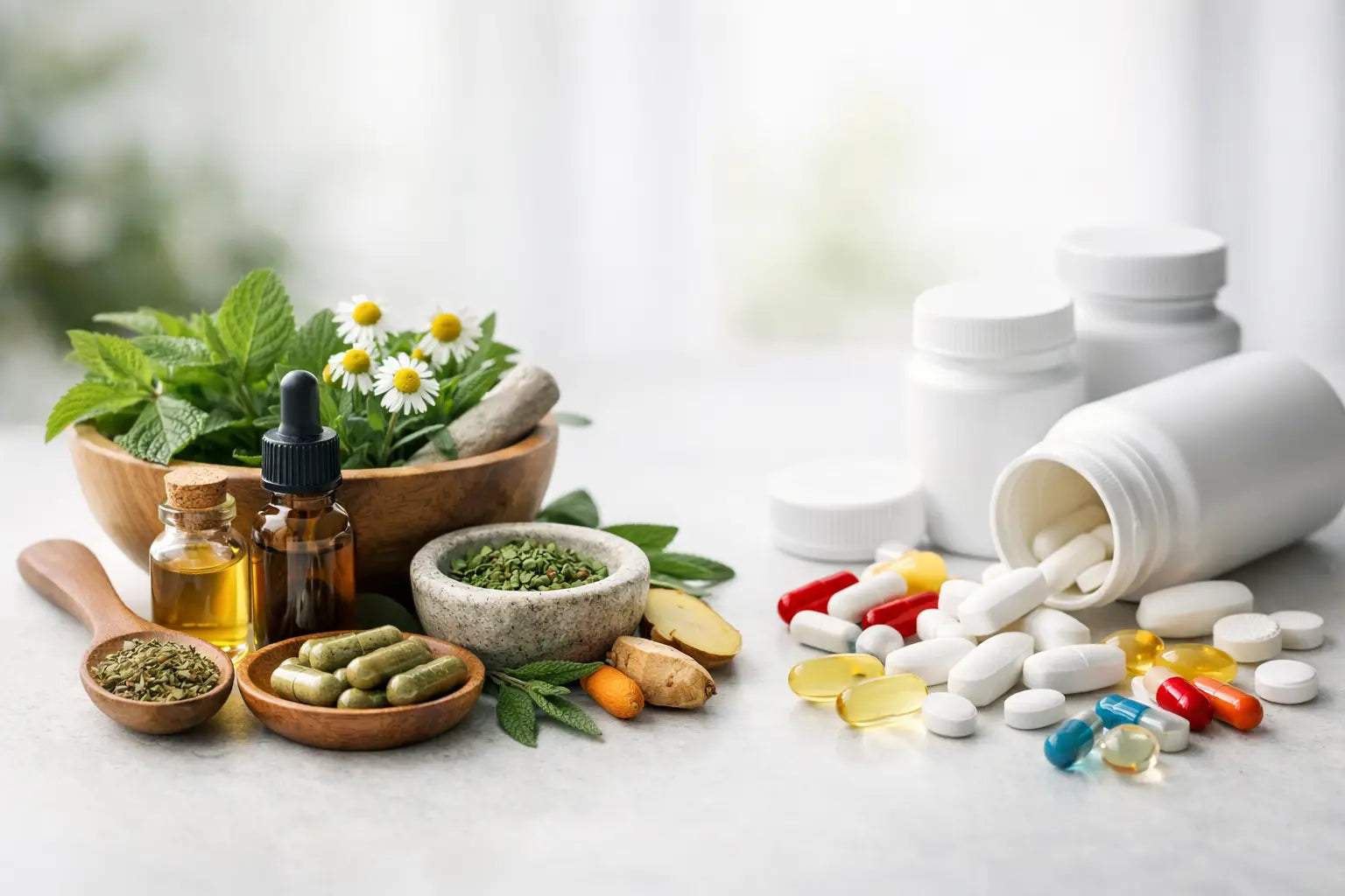 Herbal Medicine vs Synthetic Supplements