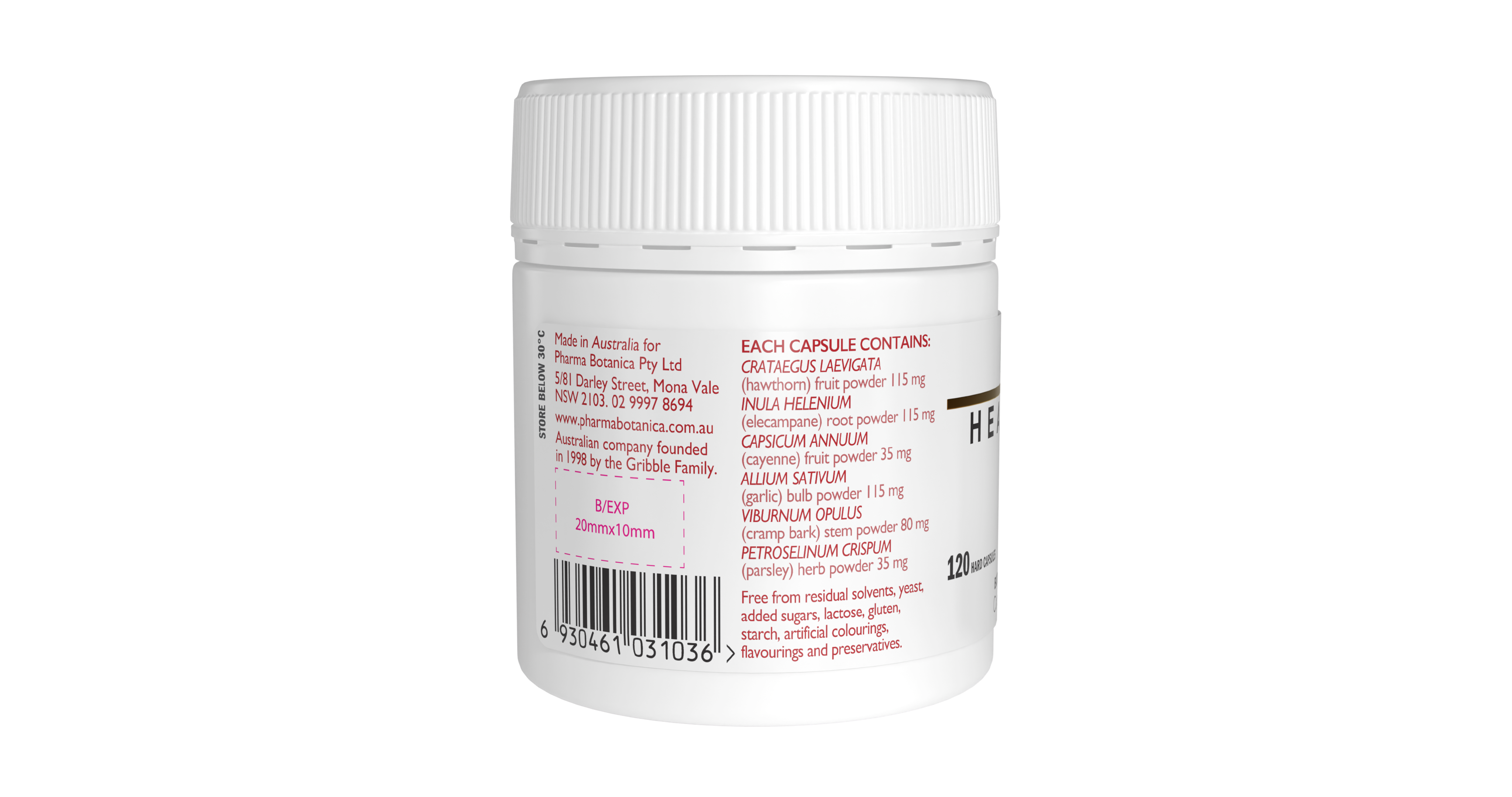Heart Mate 120 Hard Capsules